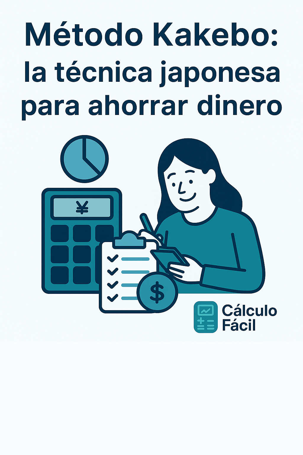 Ilustración del método Kakebo para ahorrar dinero